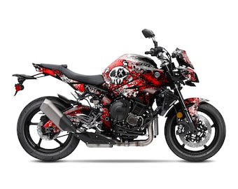 ヤマハ MT-10 MT10 2016-2021 用グラフィックキット「スピリット