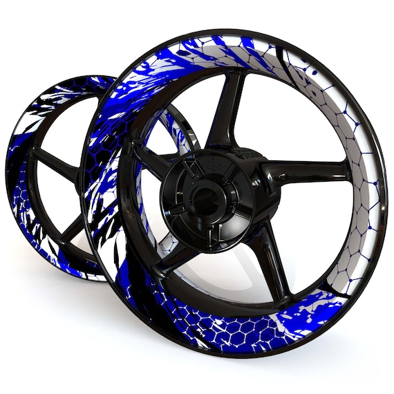 Wheel Stickers RIOT Rim Stickers Decals Tape Stripes Graphics