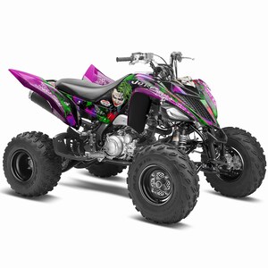 Kit D'autocollants/graphiques Pour Yamaha Raptor 700/700R (2013-2023), Vinyle, Turquoise, Neuf