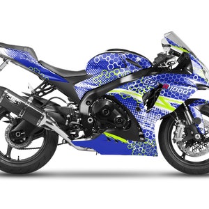 Graphic kit for Suzuki GSXR GSX-R 1000 &quot;Barricade&quot; 2009-2016 Motorcycle Decals Graphics liserets aufkleber Autocollants Stickers