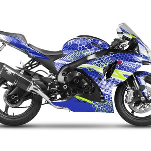 Adesivi per codino - Suzuki GSX R 1000 - misura media