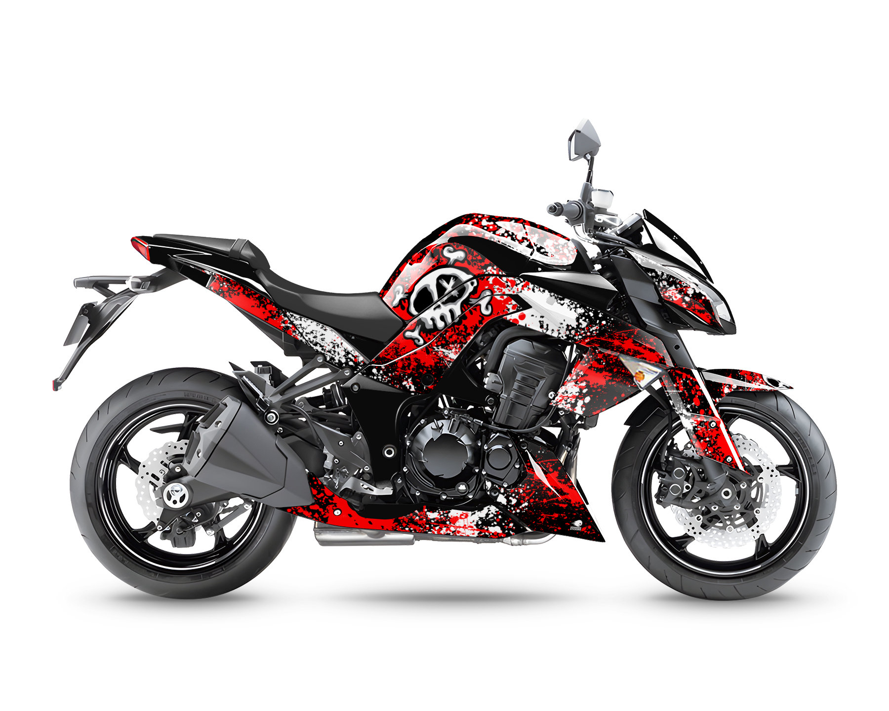 Z1000 2010-2013用グラフィックキット「スピリット」オートバイ Z1000 2010-2013用グラフィックキット「スピリット」オートバイ