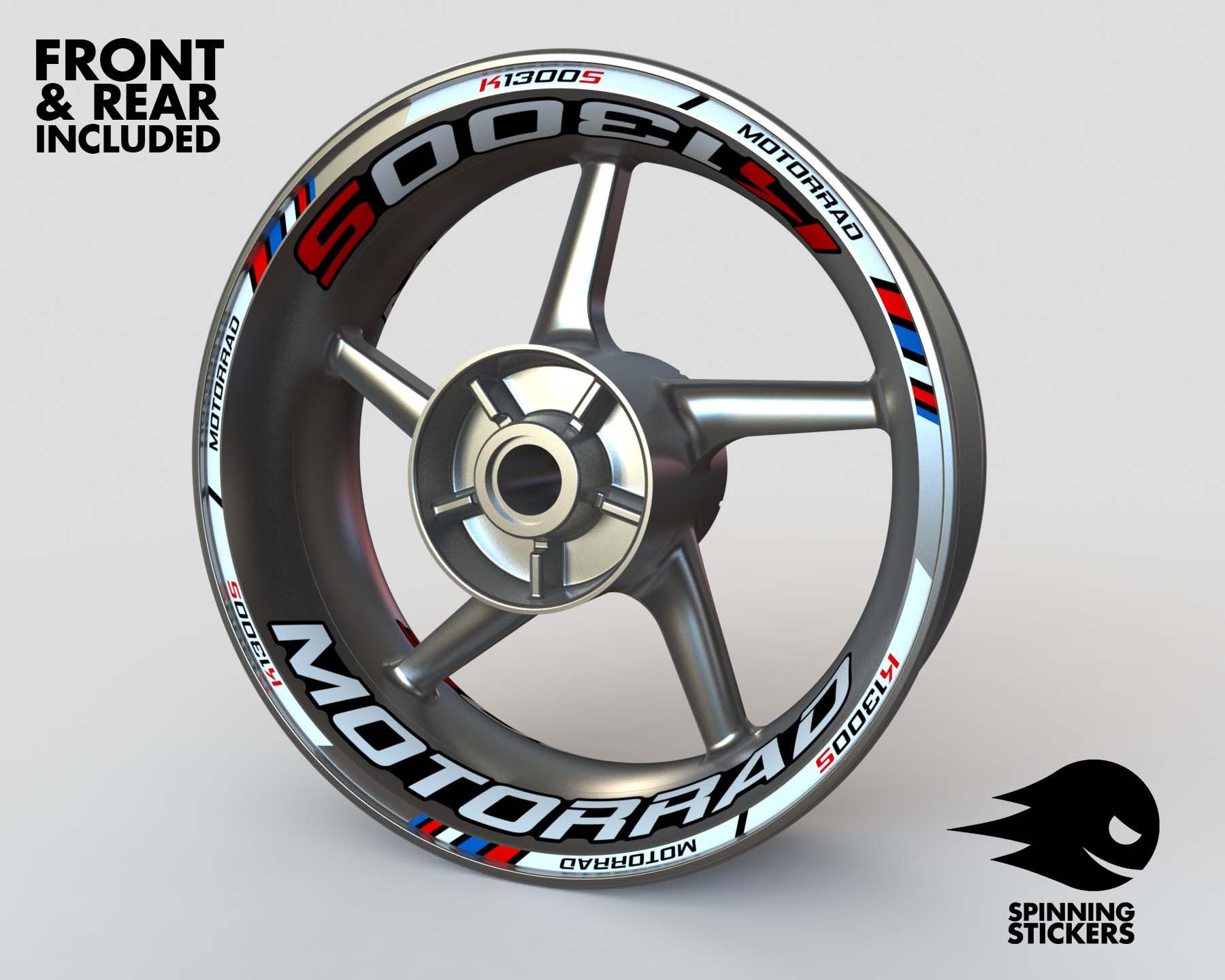 Motorcycle Accessories Wheel Stickers for BMW F900XR Rim Tape