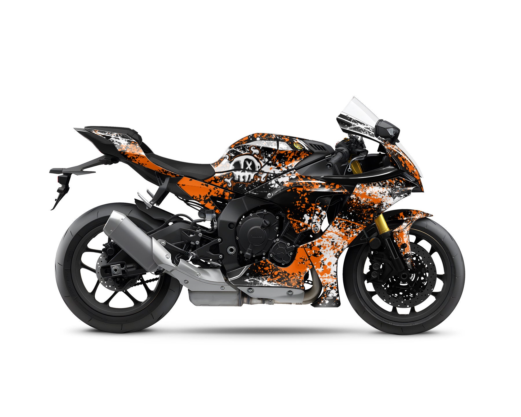Graphic Kit for Yamaha R1 YZF-R1 2020-2023 \, image size:1800x1440