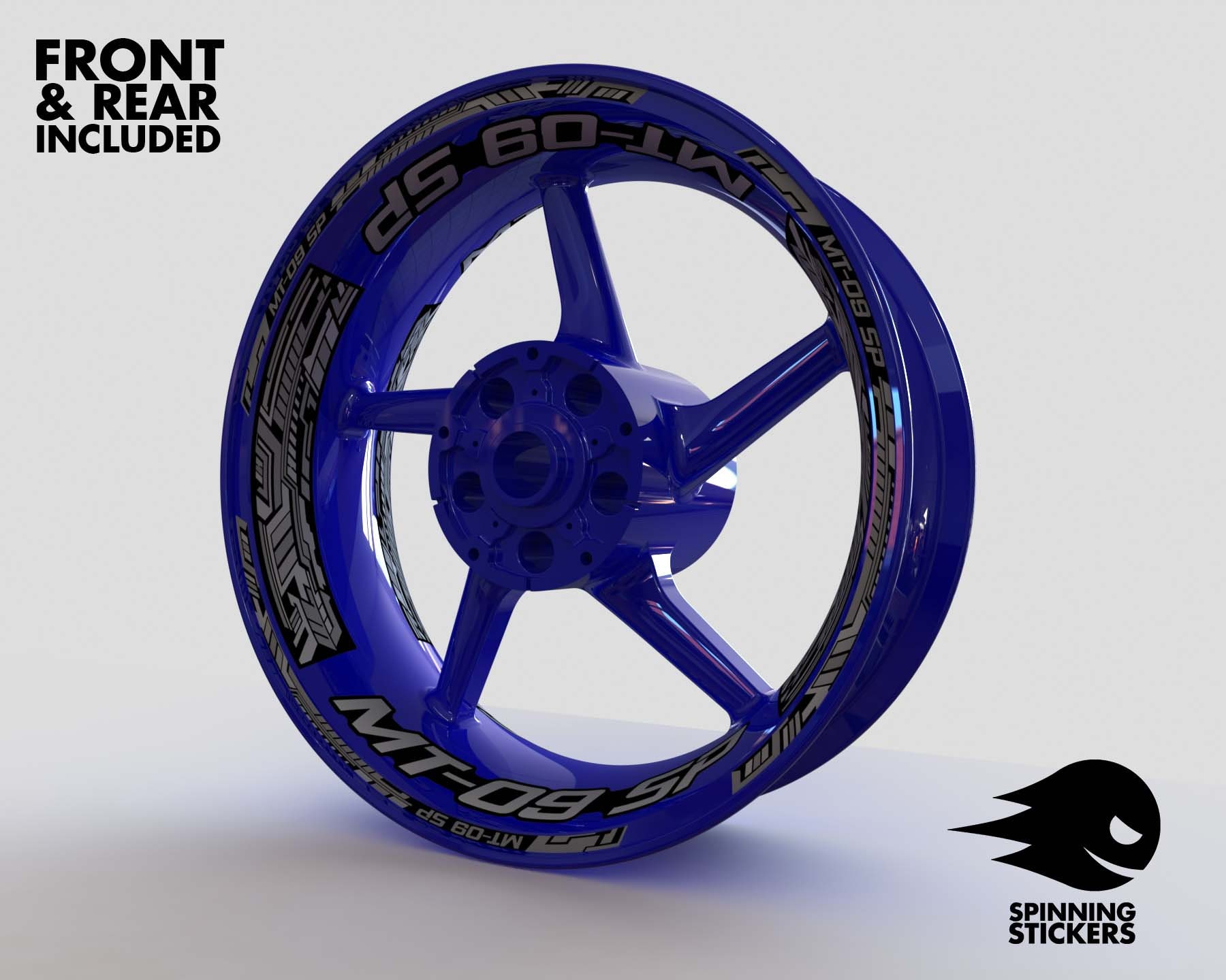 Wheel Stickers for Yamaha MT-09 SP MT09 Rim Tape Motorcycle