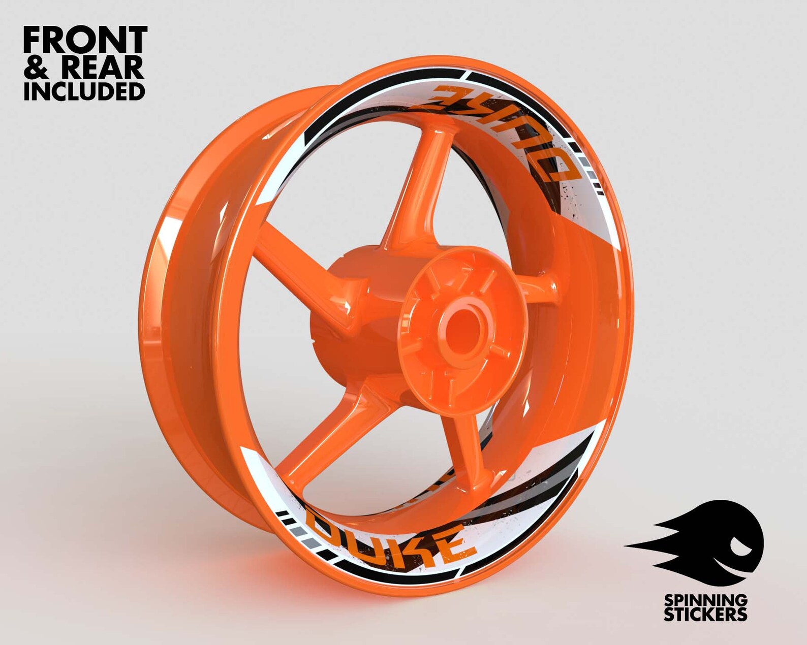 Wheel Stickers for KTM DUKE 390990 Rim Tape Motorcycle Decals Etsy