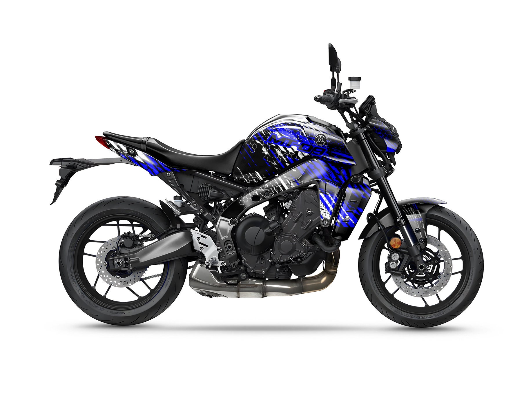 2025年新作入荷 ヤマハ 「RIOT」用グラフィックキット 2014-2023 MT09 MT-09 Decals,Magnets&Stickers
