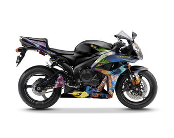 Honda CBR600RR 2007-2012用グラフィックキット「悟空」バイク用