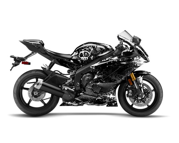 Graphic Kit for Yamaha R6 YZF R6 2017 2021 spirit Motorcycle Decals Graphics Liserets Aufkleber Autocollants Stickers Etsy Canada