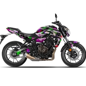 JOKER Graphic kit for Yamaha MT-07 MT07 2014-2020 Motorcycle Decals Graphics liserets aufkleber Autocollants Stickers