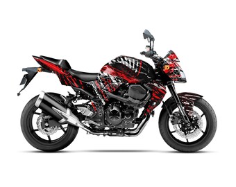 Z750 2007-2012用グラフィックキット「Riot」オートバイデカール