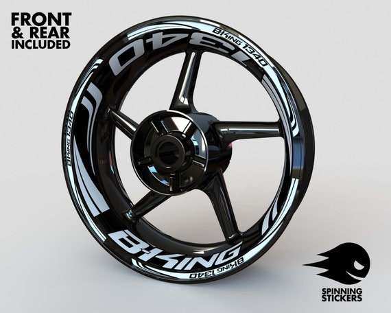 スズキ B-King 1340 用ホイールステッカー リムテープ オートバイ用