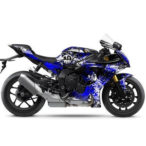 Graphic kit for Yamaha R1 YZF-R1 2020-2023 &quot;SPIRIT&quot; Motorcycle Decals Graphics liserets aufkleber Autocollants Stickers
