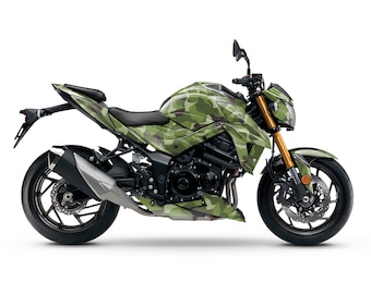 スズキ GSX-S 750 2017-2023 用グラフィックキット「カモ」 バイク用