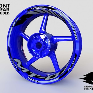 スズキ GSF650 バンディット用ホイールステッカー リム