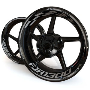 Yamaha Wheel Fjr 1300 Decals Racing Rim Stickers YZF R7 Rim