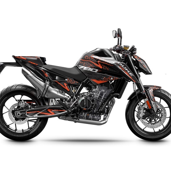 Ktm Duke 790 Graphics Etsy