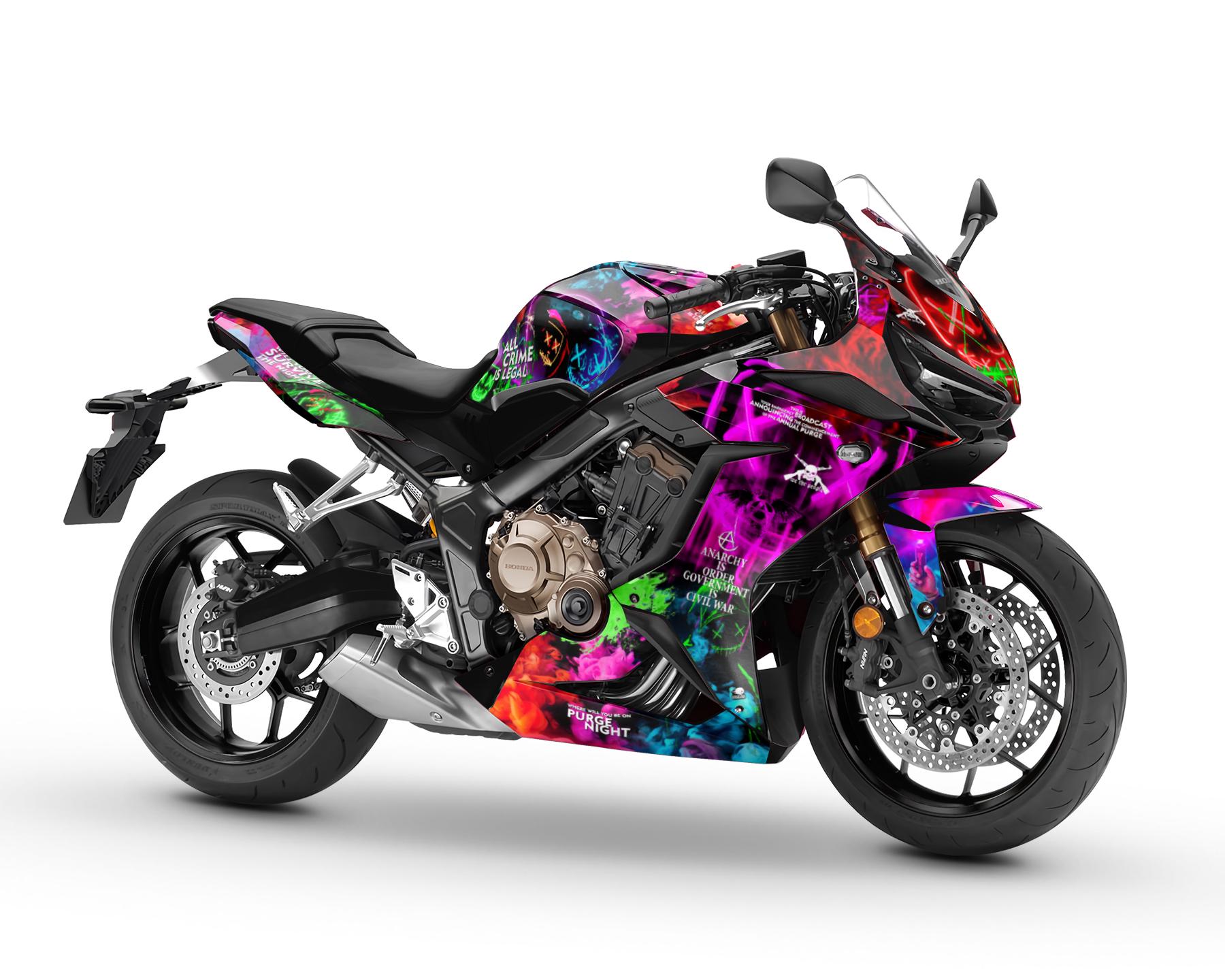 ホンダ CBR650R 2019-2022 用グラフィックキット「パージ