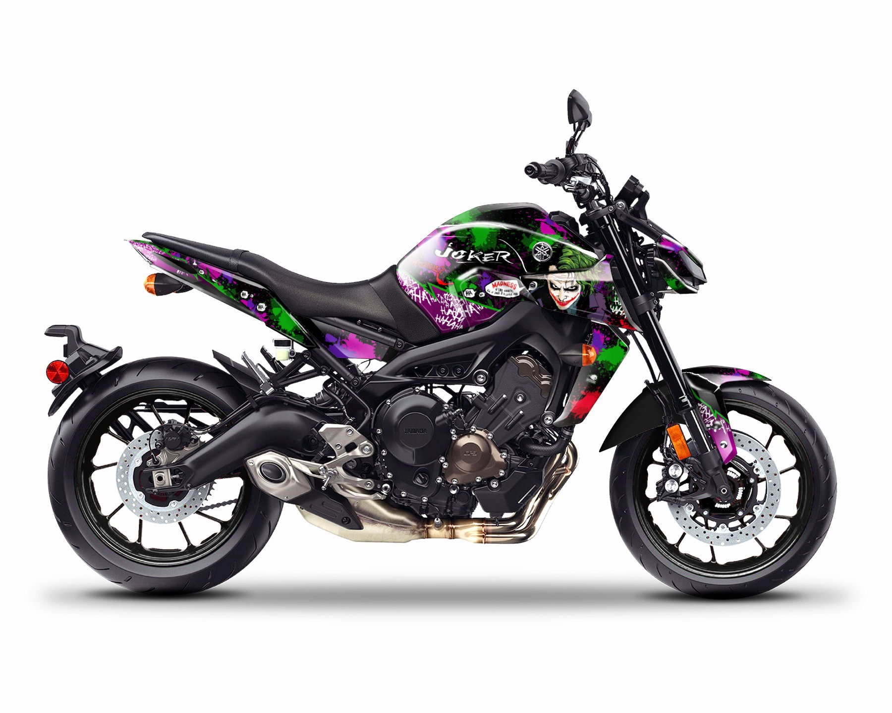 Yamaha MT 07 Graphics Kit - CAMO 2014-2023 - SpinningStickers