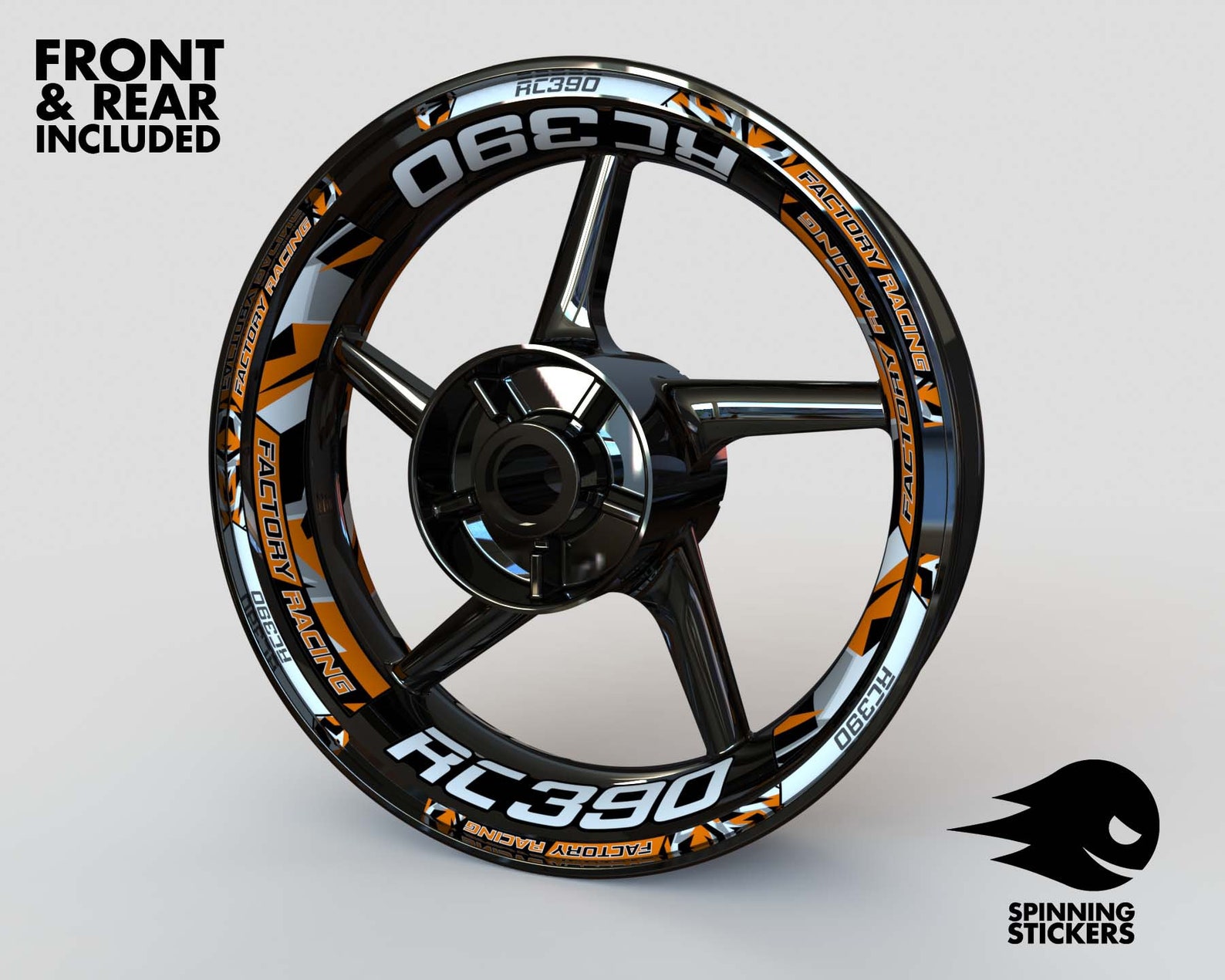 Wheel Stickers for KTM RC390 Rim Stickers Decals Tape Stripes Etsy