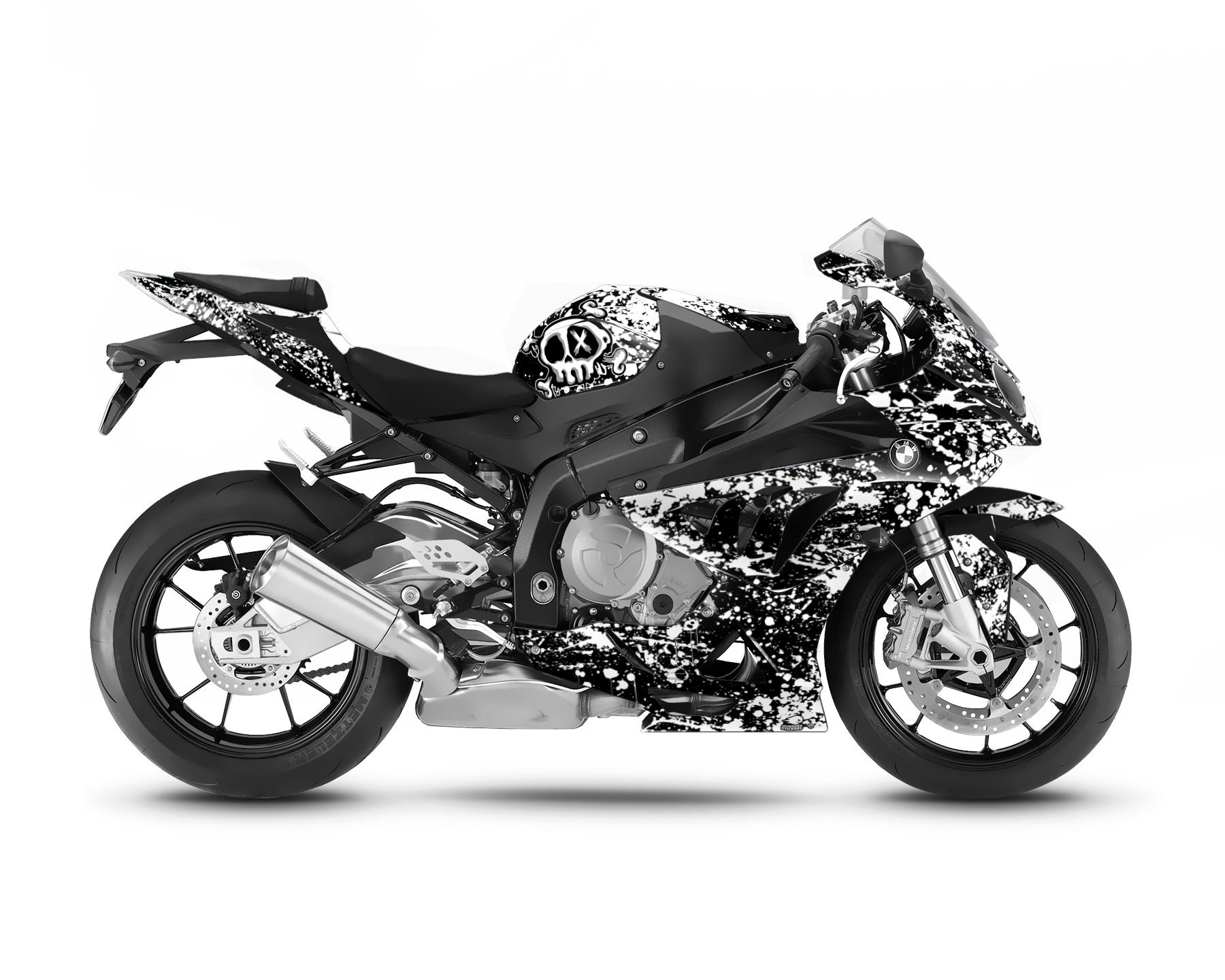 BMW S1000RR「スピリット」2012-2012用グラフィックキット オートバイ