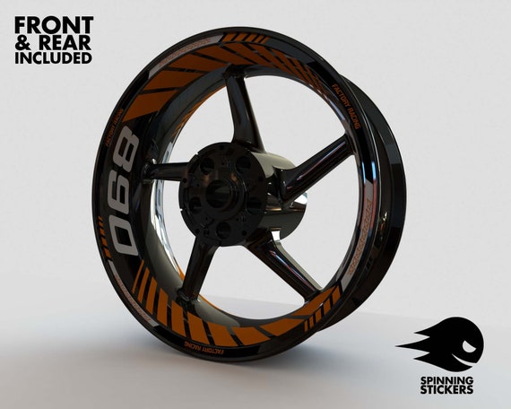 Wheel Stickers for 890 DUKE Rim Stickers Decals Tape Stripes