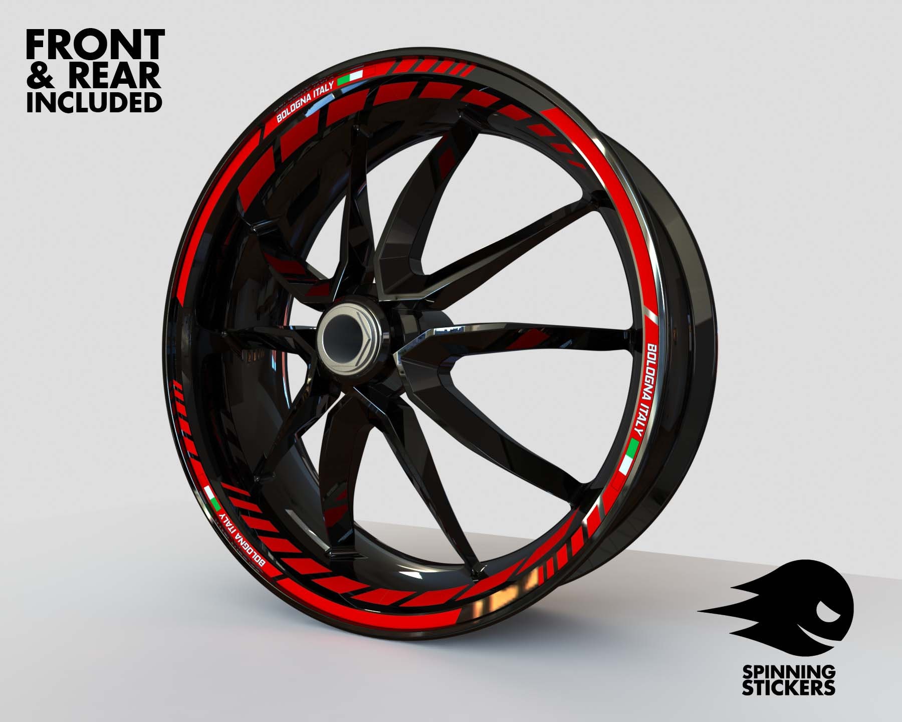 Wheel Stickers for Ducati 1199 Panigale Rim Tape Motorcycle Decals ...