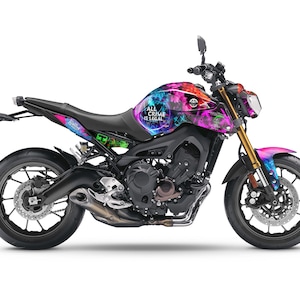 Purge Graphic kit for Yamaha MT-09 MT09 2014-2023 Motorcycle Decals Graphics liserets aufkleber Autocollants Stickers
