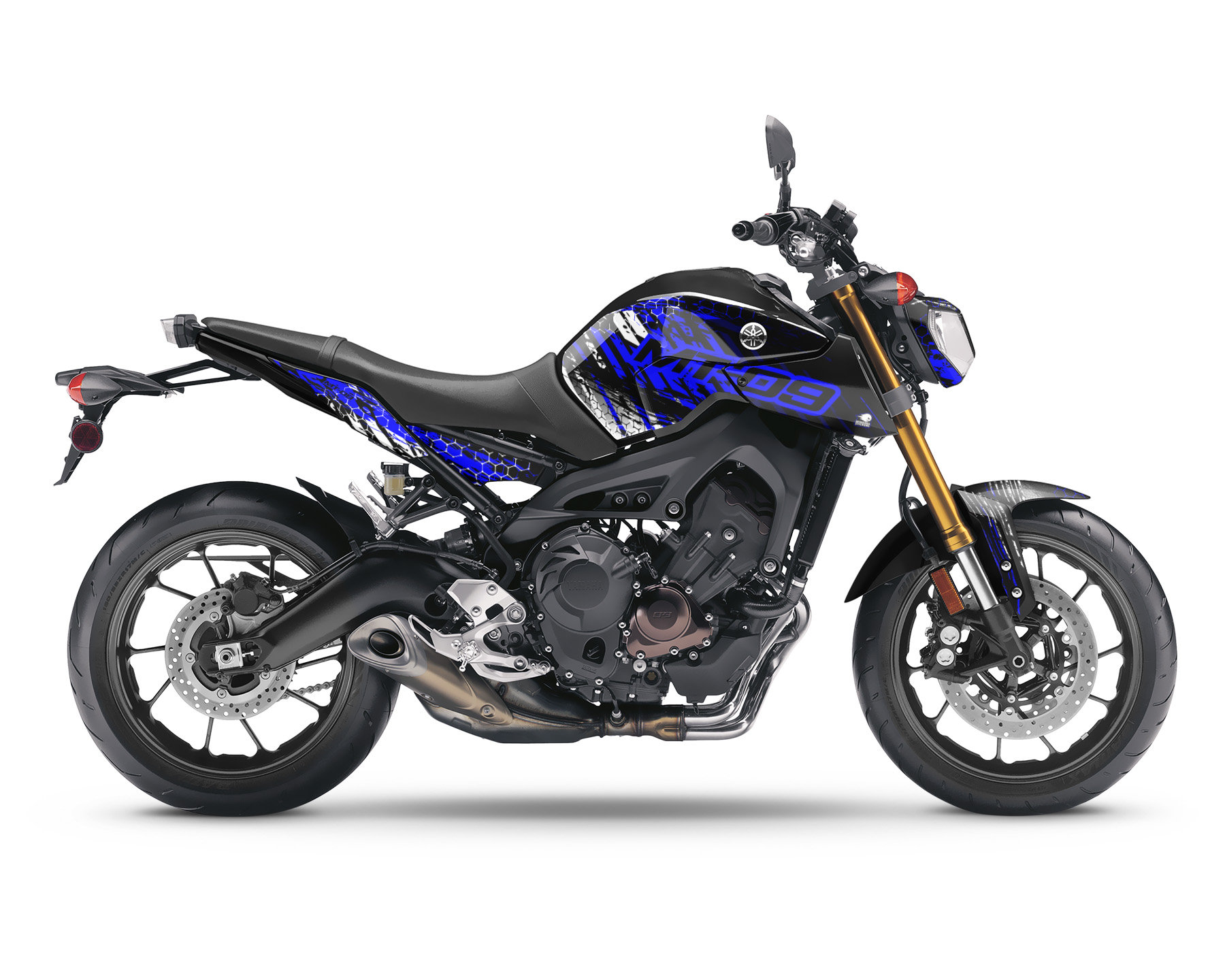 ヤマハ MT-09 MT09 2014-2023 「Wrath」用グラフィックキット