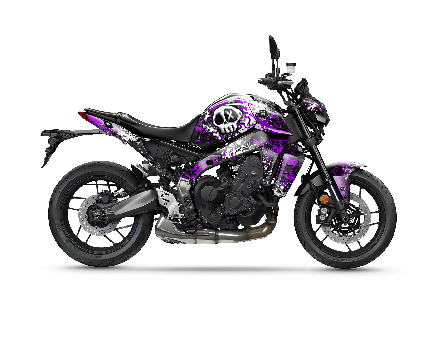 Labelbike - Kit De 3 Pegatinas 3D De Resina Gel Para Depósito De