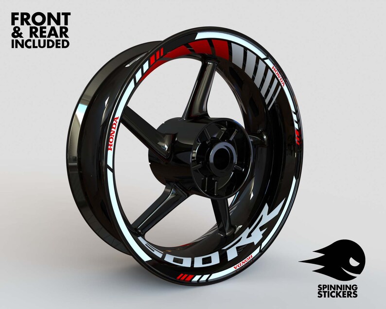 Wheel Stickers for Honda CBR600RR CBR Rim Tape Stripes Decals Etsy