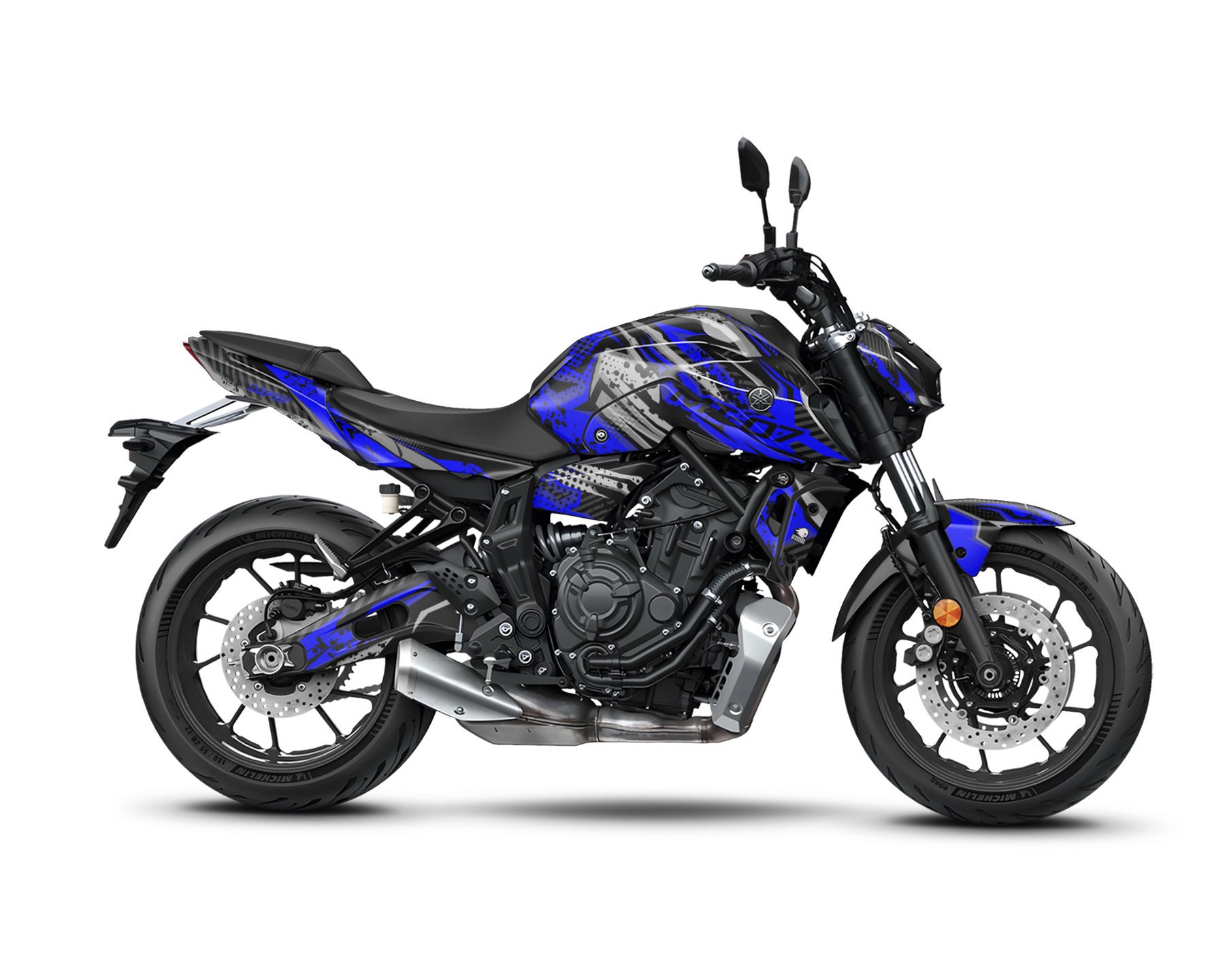 Yamaha MT-07 Felgenaufkleber Hinterrad Silber YME-FSGEN-00-00 - Yamaha  Ersatzteile