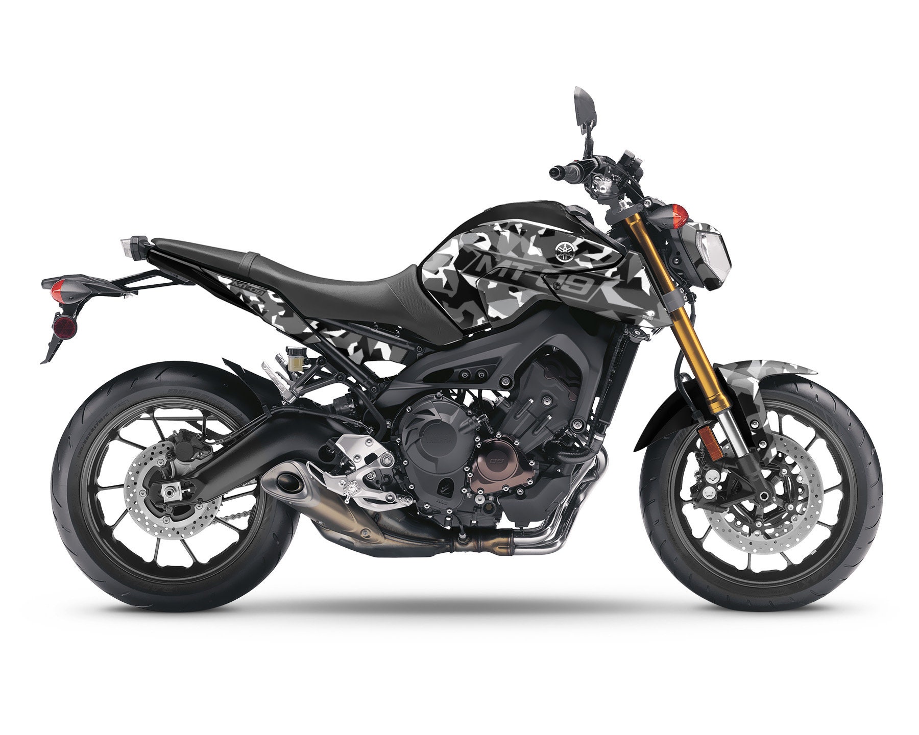 ヤマハ MT-09 MT09 2021-2023用グラフィックキット「Organized
