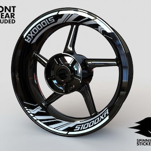 Wheel Stickers for BMW S1000XR Rim Tape Motorcycle Decals Graphics 17&quot; liserets Felgenaufkleber Autocollants de jante Rim Stickers
