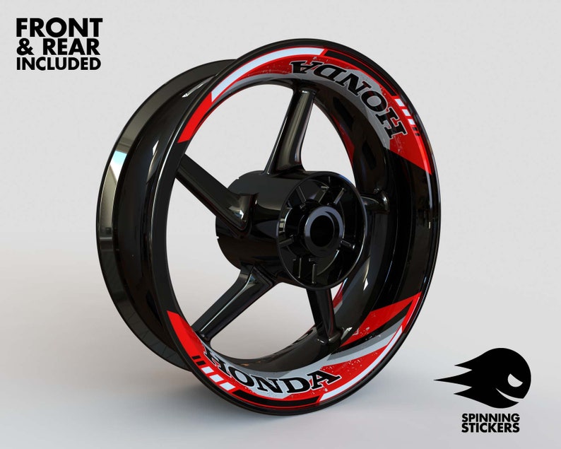 Wheel Stickers for HONDA Rim Stickers Decals Tape Stripes Etsy
