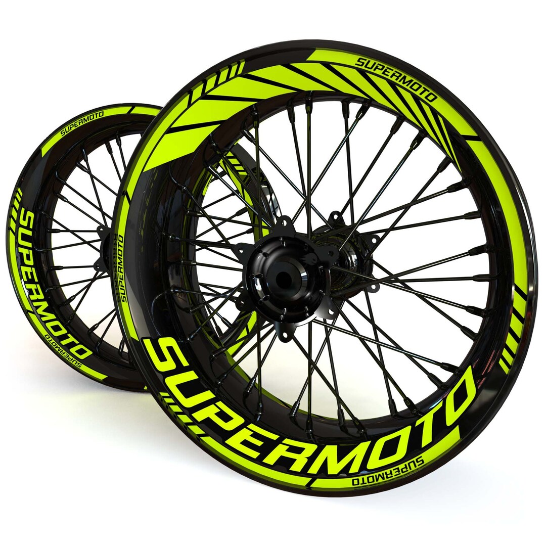 ☆ドリーム2号館☆　ジモティー割引　ローラーステッカー Supermoto Wheel Stickers 