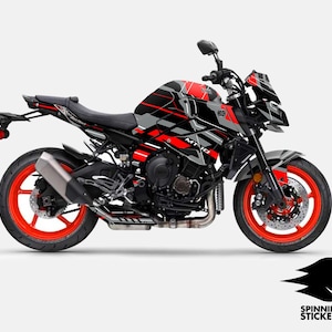 Graphic kit for Yamaha MT-10 MT10 2016-2021 &quot;Organized chaos&quot; Motorcycle Decals Graphics liserets aufkleber Autocollants Stickers