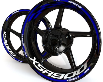 "Wheel-Sticker ""Quecksilber"" für XSE900 XSR900 Felge Aufkleber Tape Streifen Grafik ."