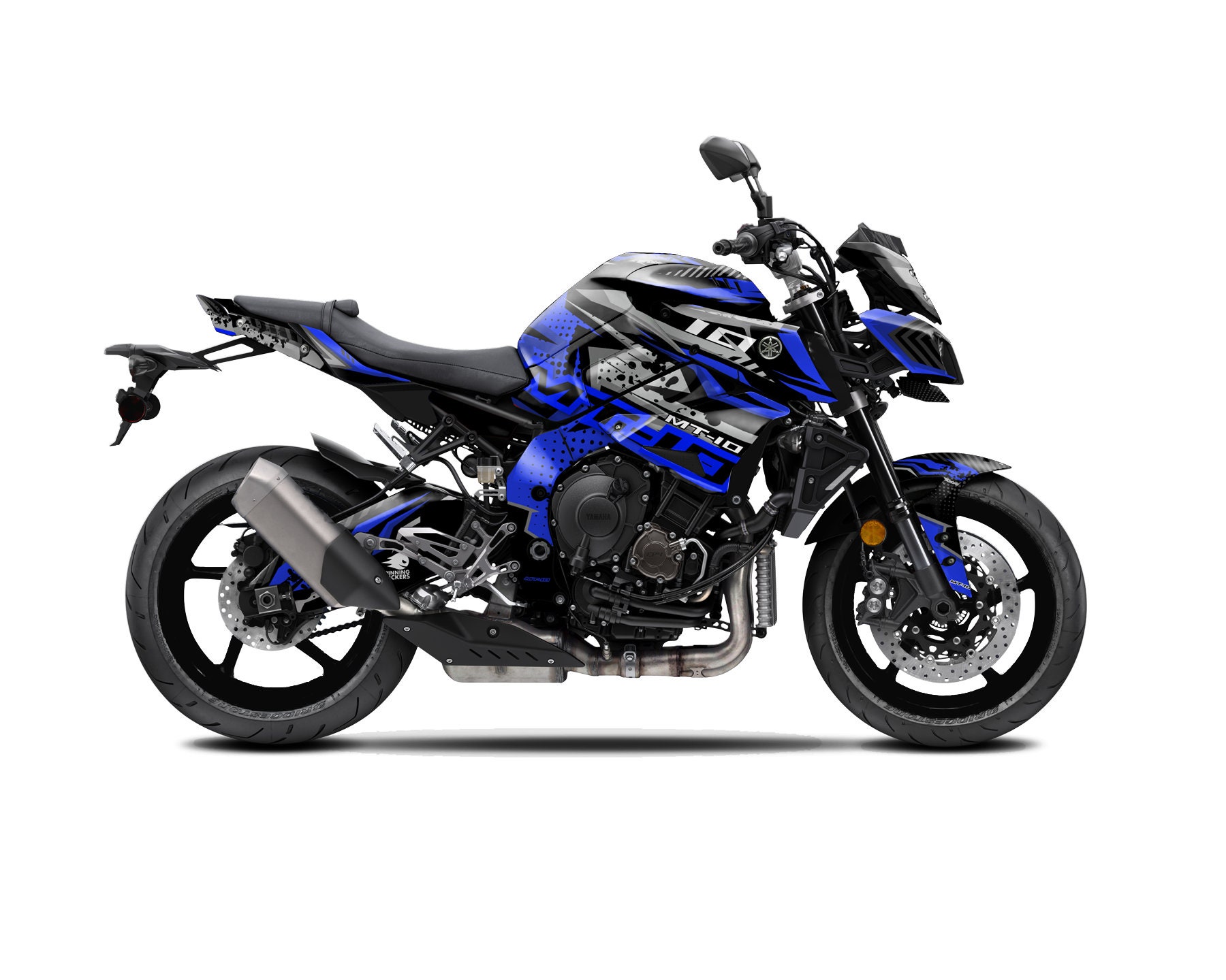Kit déco CAMO emiliadobrev Yamaha MT07 2014-18 / 2018-2020 - Race Design