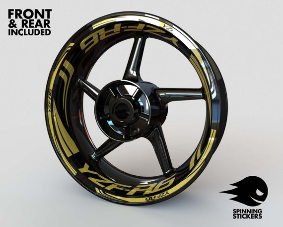 Wheel Stickers for Yamaha R6 YZF-R6 Rim Tape Motorcycle