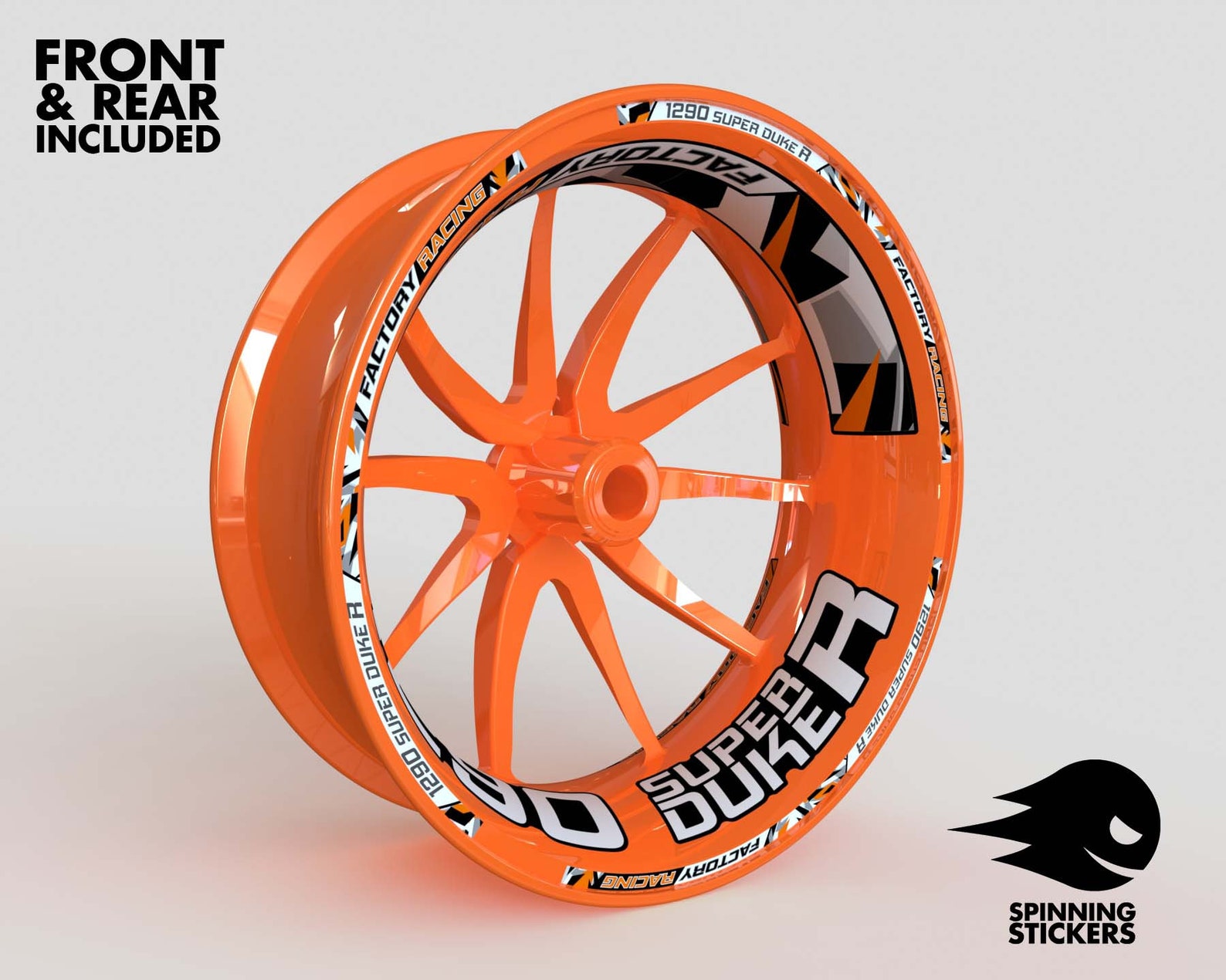 Wheel Stickers for KTM 1290 SUPER DUKE R Rim Tape Stripes Etsy