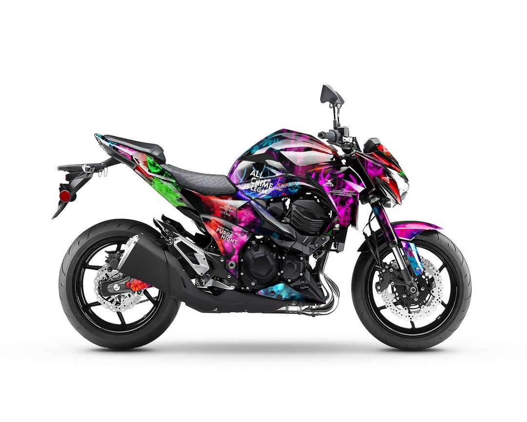 PURGE Graphic Kit for Z800 2013-2016 Motorcycle Decals Graphics