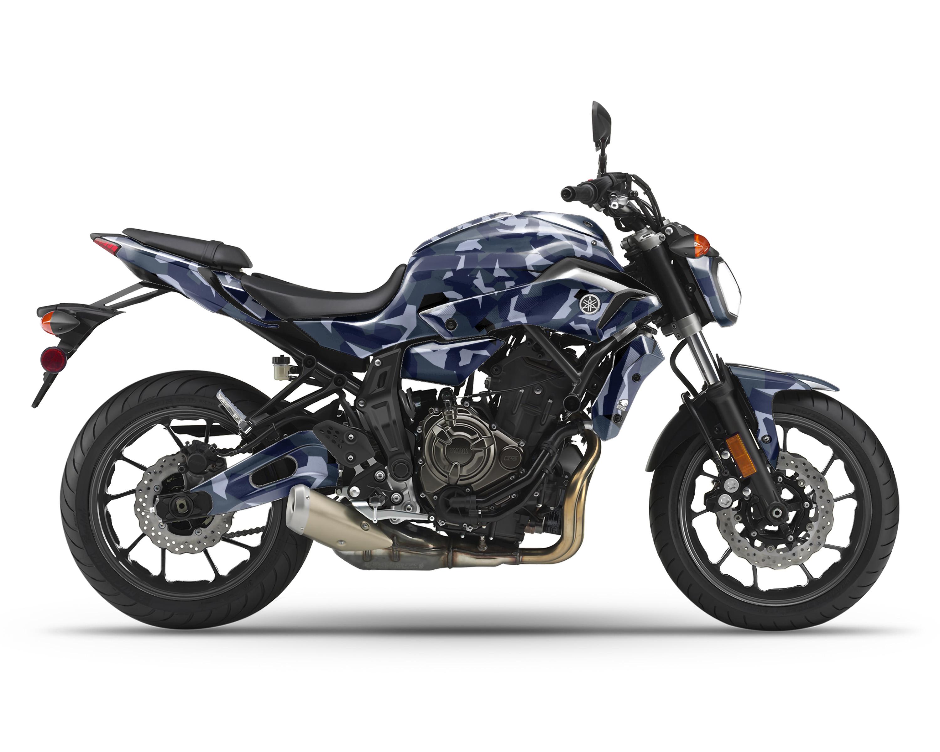 ヤマハ MT-07 MT07 2014-2017用グラフィックキット「Camo