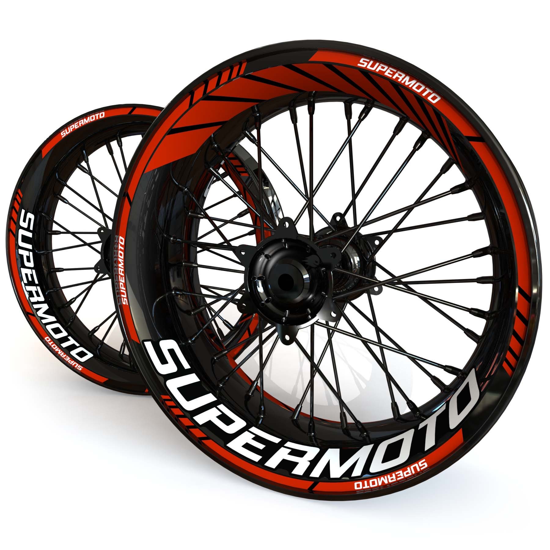 Supermoto Wheel Stickers 