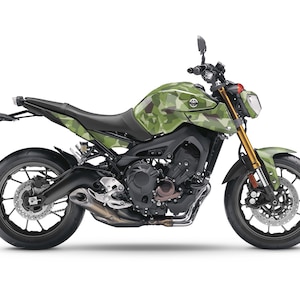 Graphic kit for Yamaha MT-09 MT09 2014-2016 &quot;Camo&quot; Motorcycle Decals Graphics liserets aufkleber Autocollants Stickers