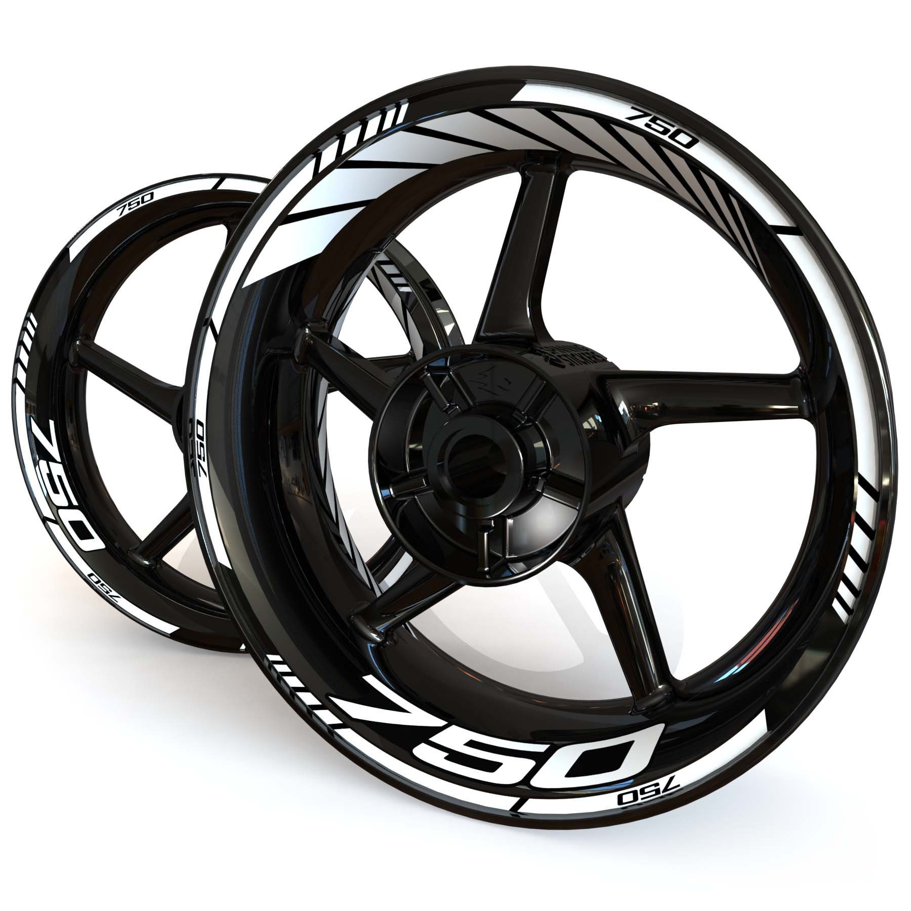 Stickers jantes "Classic" pour Z750