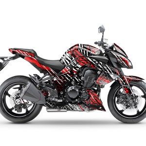 Graphic kit for Z1000 2010-2013 &quot;Riot&quot; Motorcycle Decals Graphics liserets aufkleber Autocollants Stickers