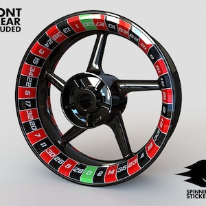 Wheel Stickers Roulette Wheel Rim Tape Motorcycle Decals Graphics 17&quot; liserets Felgenaufkleber Autocollants de jante Rim Stickers