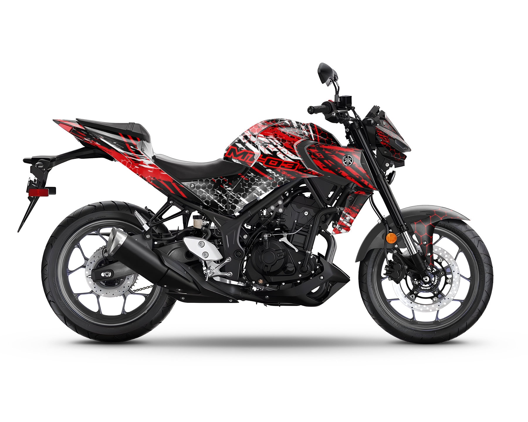 最前線の MT-03 Yamaha for Kit Graphic MT03  2015-2023 ホイール・リムアクセサリ