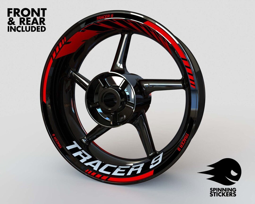 Wheel Stickers for Yamaha TRACER 9 Rim Tape Motorcycle Decals